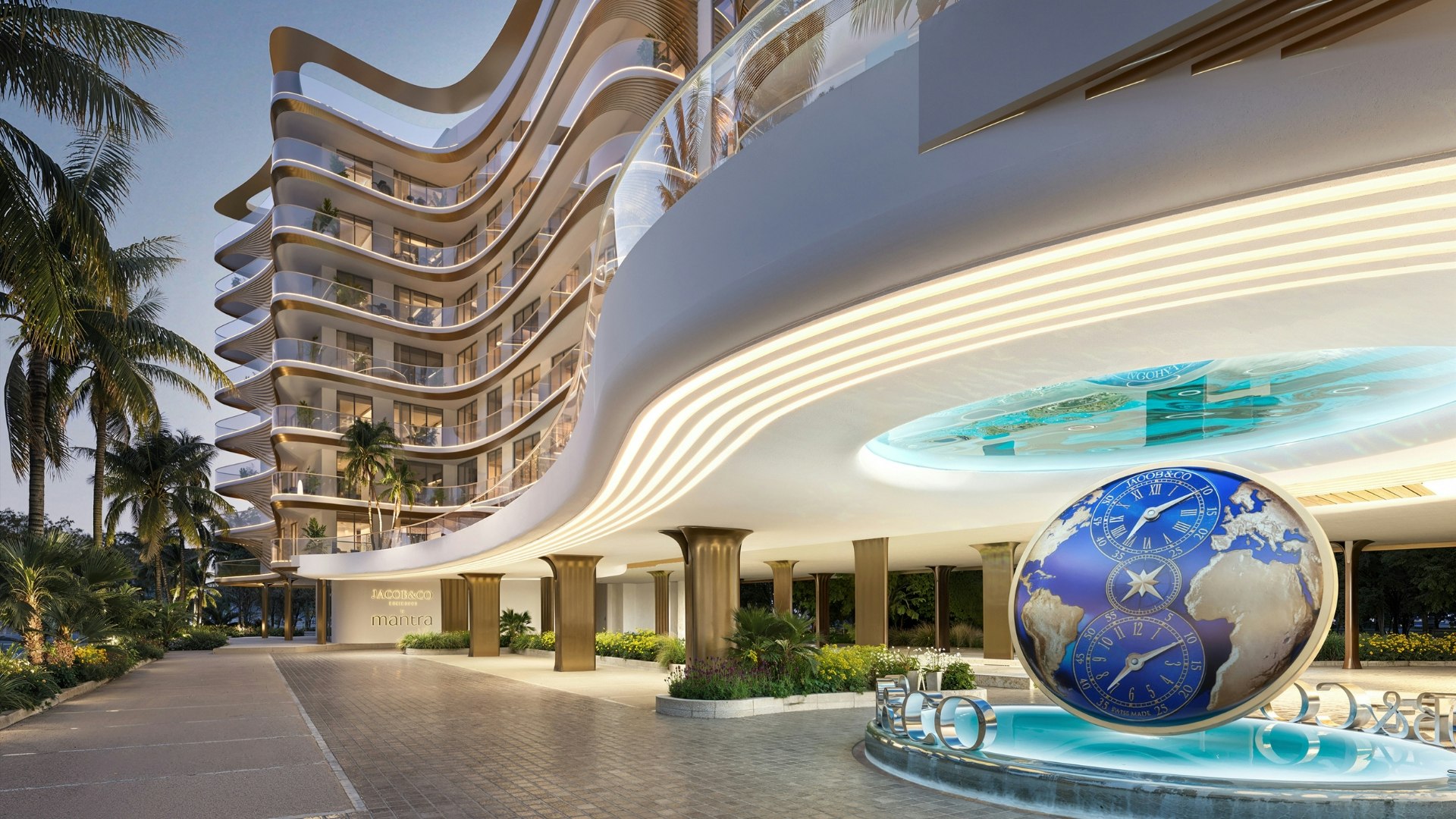 mantra residences facade